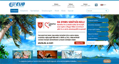 Desktop Screenshot of eub.hu
